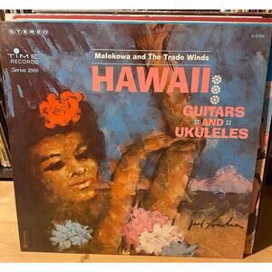 Malekowa & The Trade Winds – Guitaars And Ukulelees 33rpm VG+ AB37